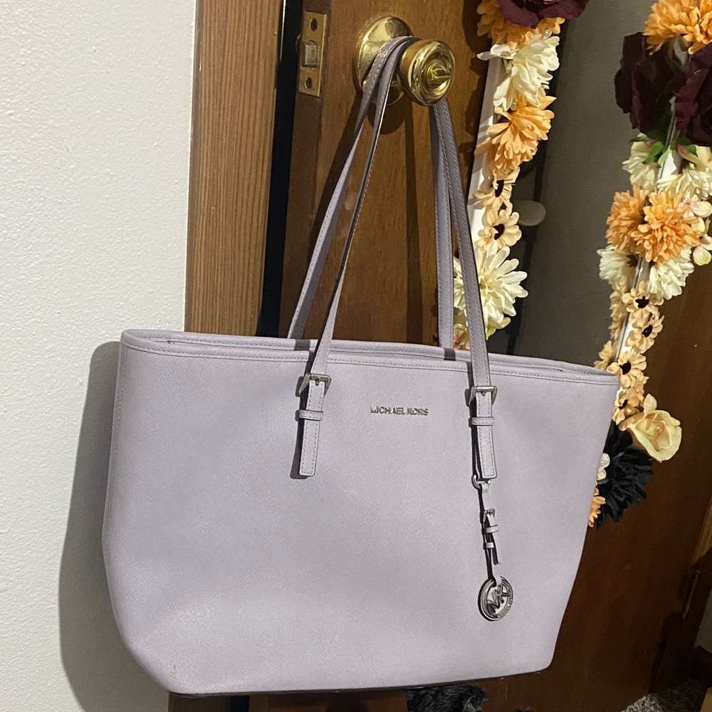 Michael Kors Light Purple Tote Bag